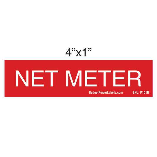 P101 Net Meter