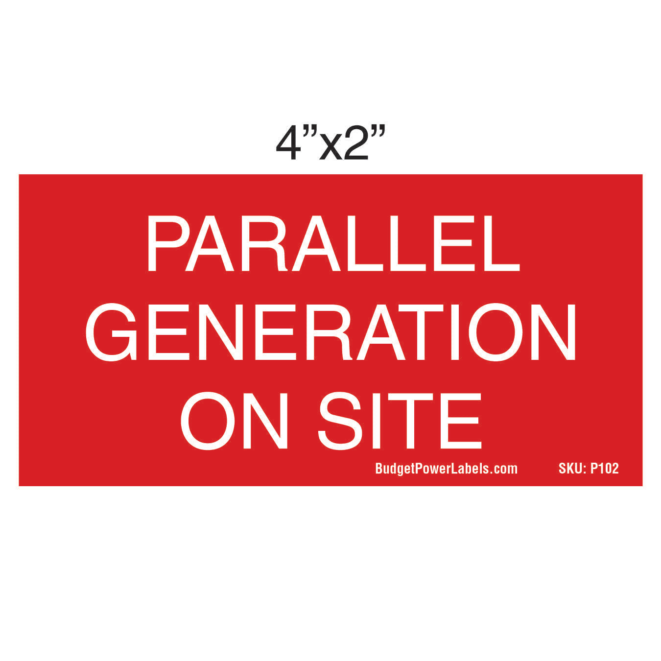 P102 Parallel Generation On Site