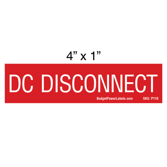 P110 DC Disconnect