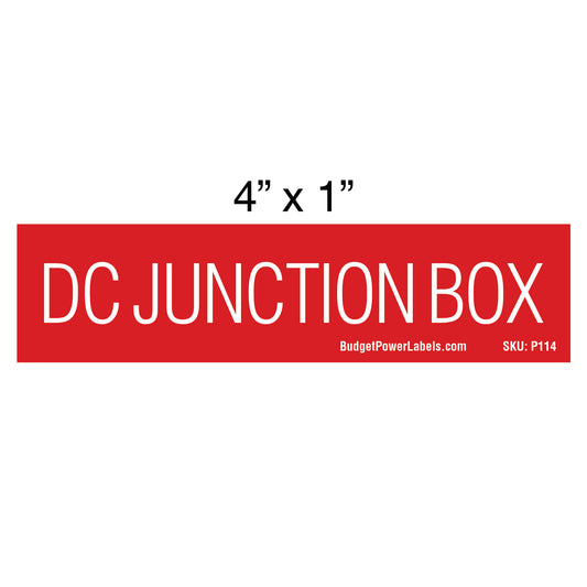P114 DC Junction Box